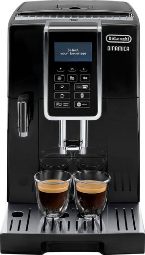 Kaffeevollautomat Dinamica ECAM356.57.B - 14 Kaffeegetränke mit perfektem Milchschaum Kannen-Funktion (6 Tassen), Kegelmahlwerk (13-stufig), 5 Kaffeestärken