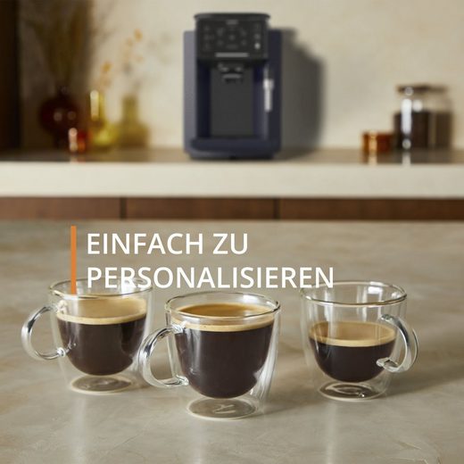 Kaffeevollautomat EA910B.23 Sensation Milk Bundle mit Krups Milchaufschäumer im Wert von UVP 79,99